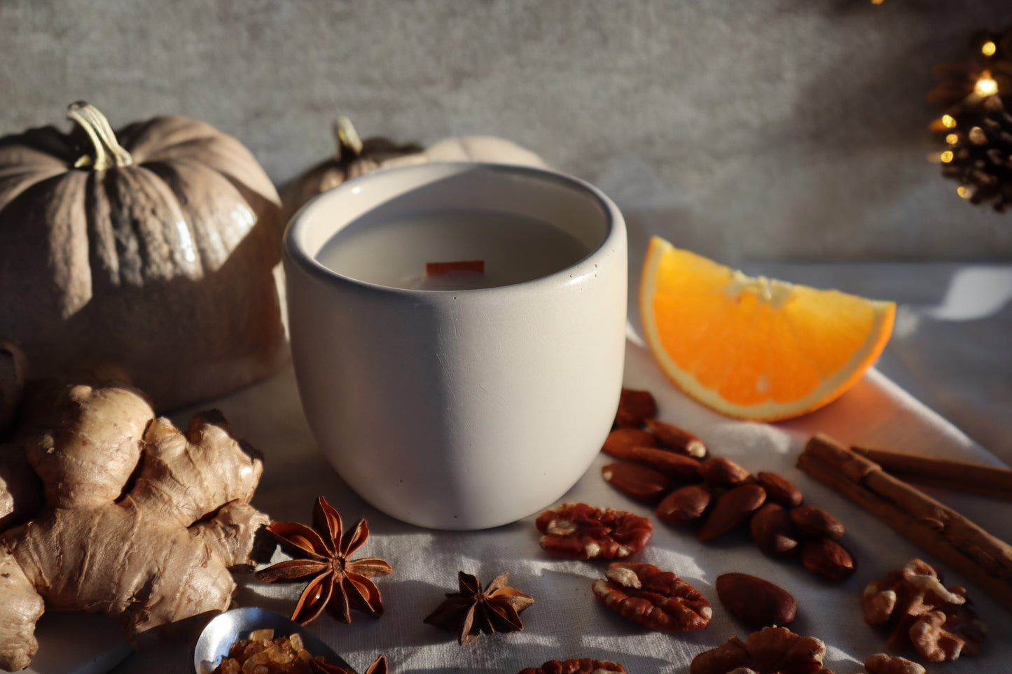 Calabaza Cálida - Vela Aromática 200g