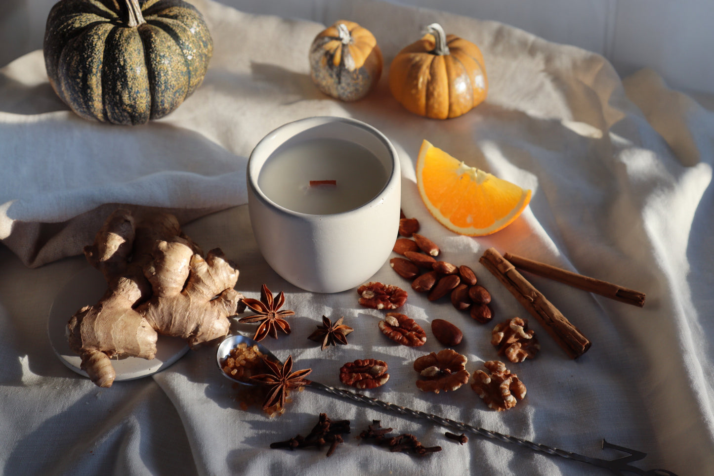 Calabaza Cálida - Vela Aromática 200g