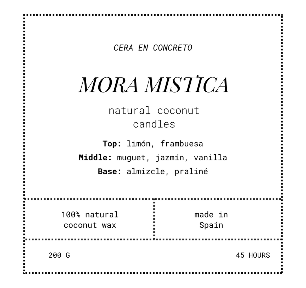 Mora Mística - Vela Aromática 200g