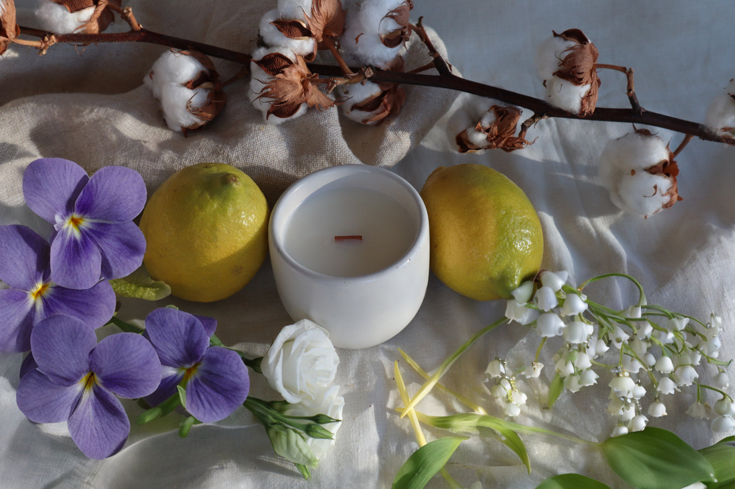 Frescura Floral - Vela Aromática 200g